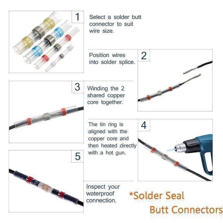 Waterproof Solder Wire Connectors