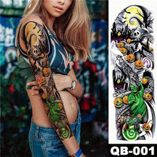Load image into Gallery viewer, Waterproof Temporary Sleeve Arm Tattoo3