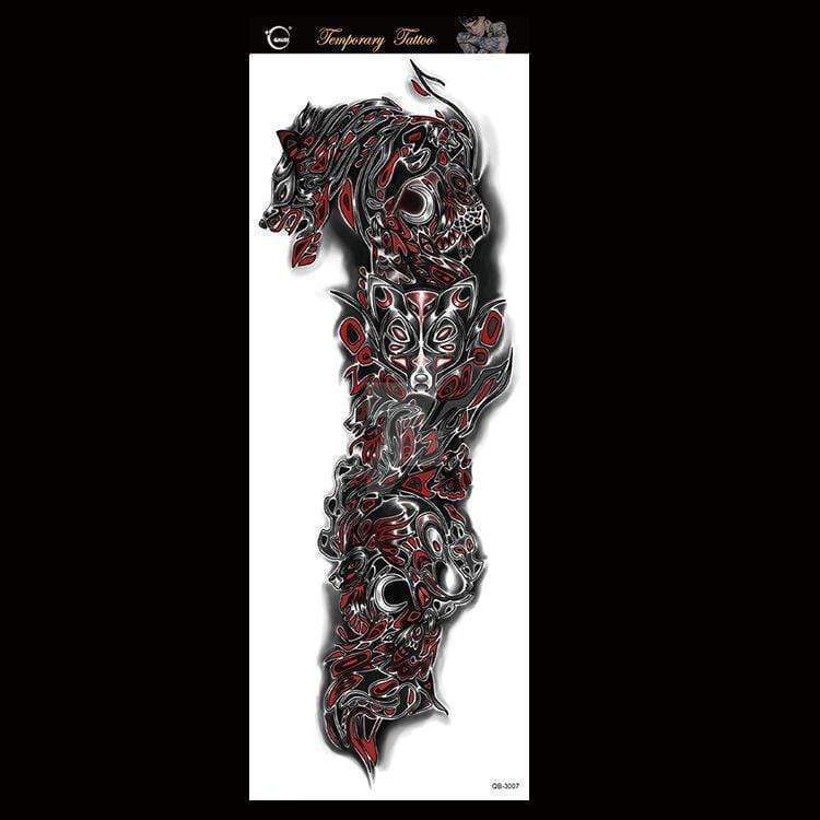 Waterproof Temporary Sleeve Arm Tattoo3
