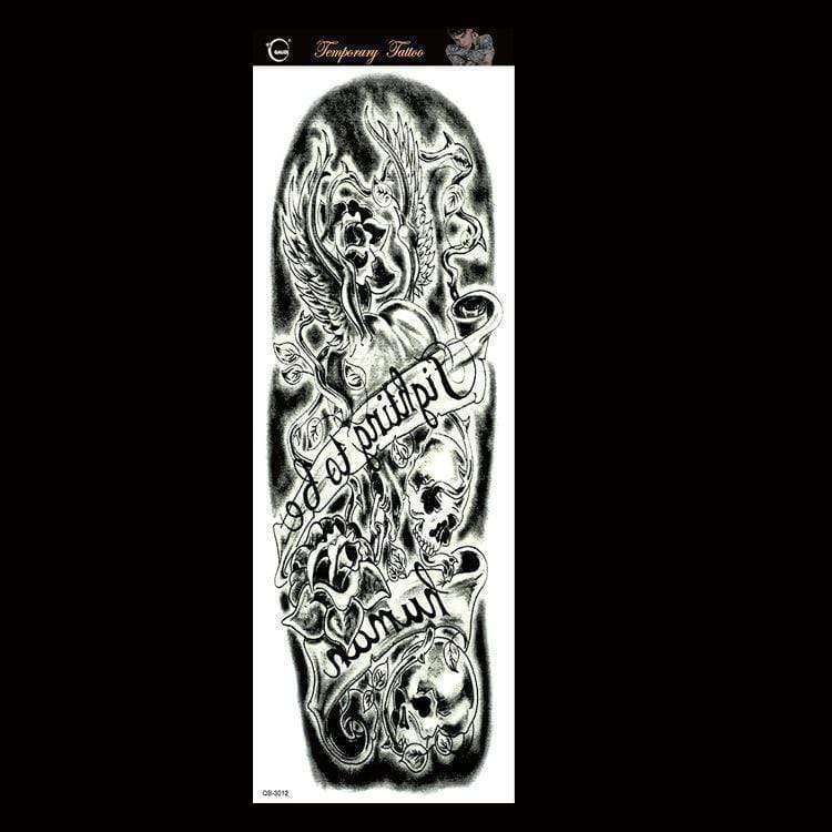 Waterproof Temporary Sleeve Arm Tattoo3