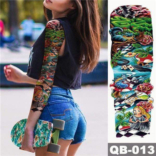 Waterproof Temporary Sleeve Arm Tattoo3
