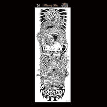 Load image into Gallery viewer, Waterproof Temporary Sleeve Arm Tattoo3