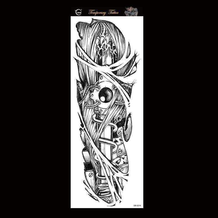 Waterproof Temporary Sleeve Arm Tattoo3