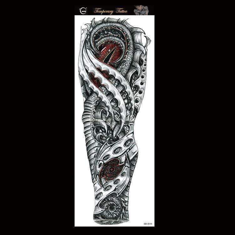 Waterproof Temporary Sleeve Arm Tattoo3