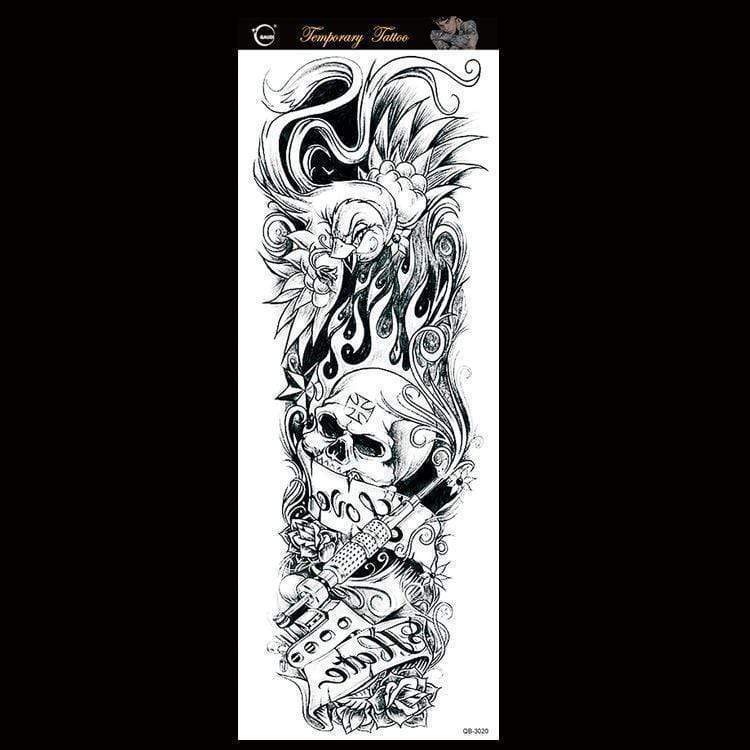 Waterproof Temporary Sleeve Arm Tattoo3