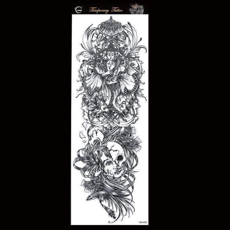 Waterproof Temporary Sleeve Arm Tattoo3