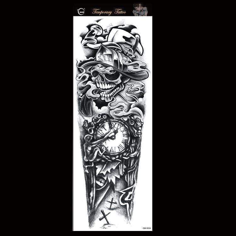 Waterproof Temporary Sleeve Arm Tattoo3