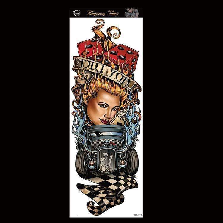 Waterproof Temporary Sleeve Arm Tattoo3