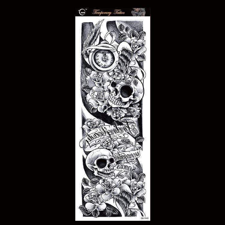 Waterproof Temporary Sleeve Arm Tattoo3