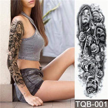 Load image into Gallery viewer, Waterproof Temporary Sleeve Arm Tattoo3