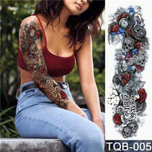 Load image into Gallery viewer, Waterproof Temporary Sleeve Arm Tattoo3