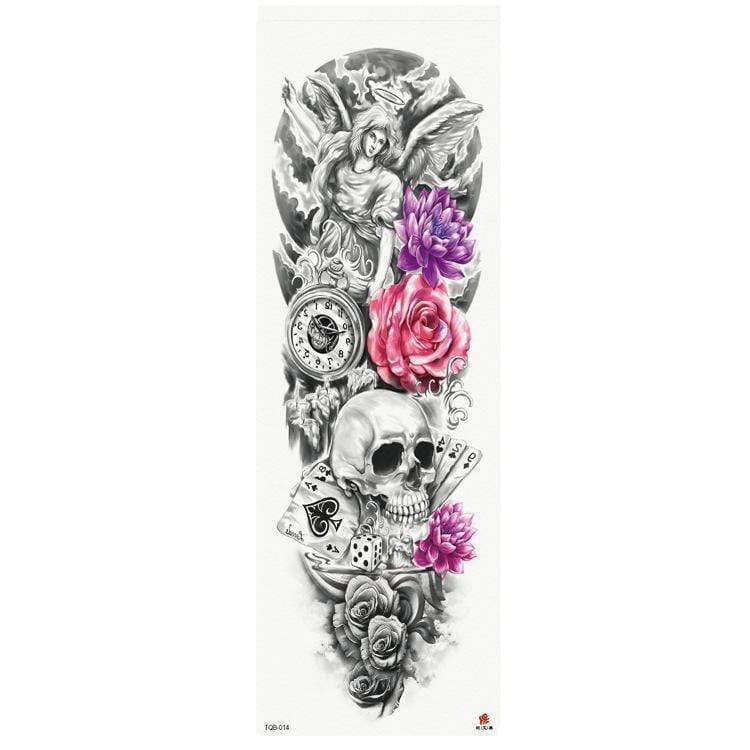 Waterproof Temporary Sleeve Arm Tattoo3