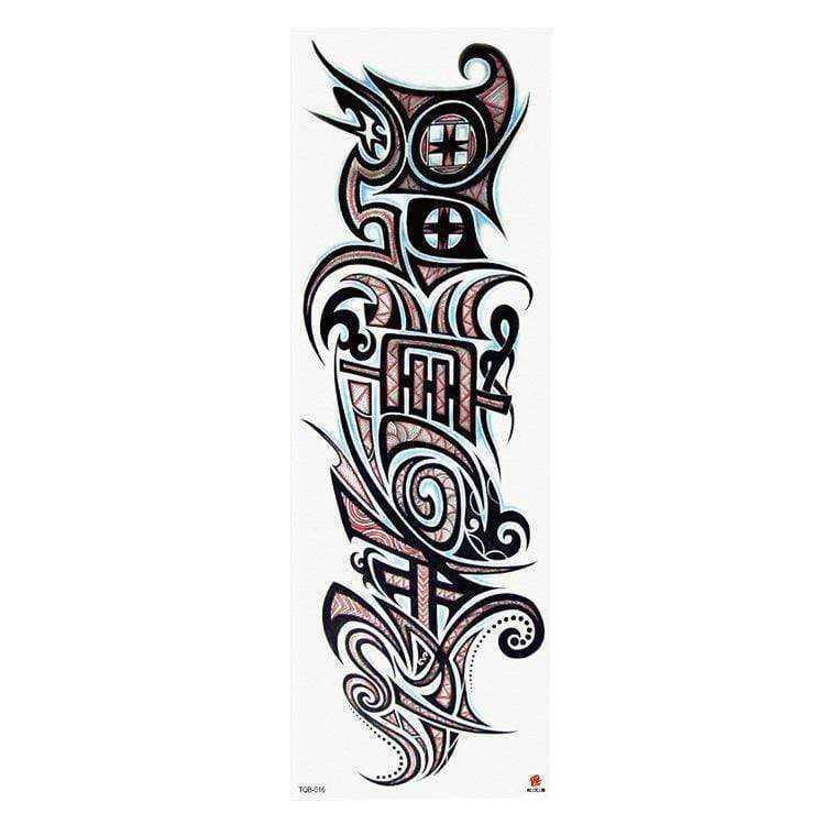 Waterproof Temporary Sleeve Arm Tattoo3