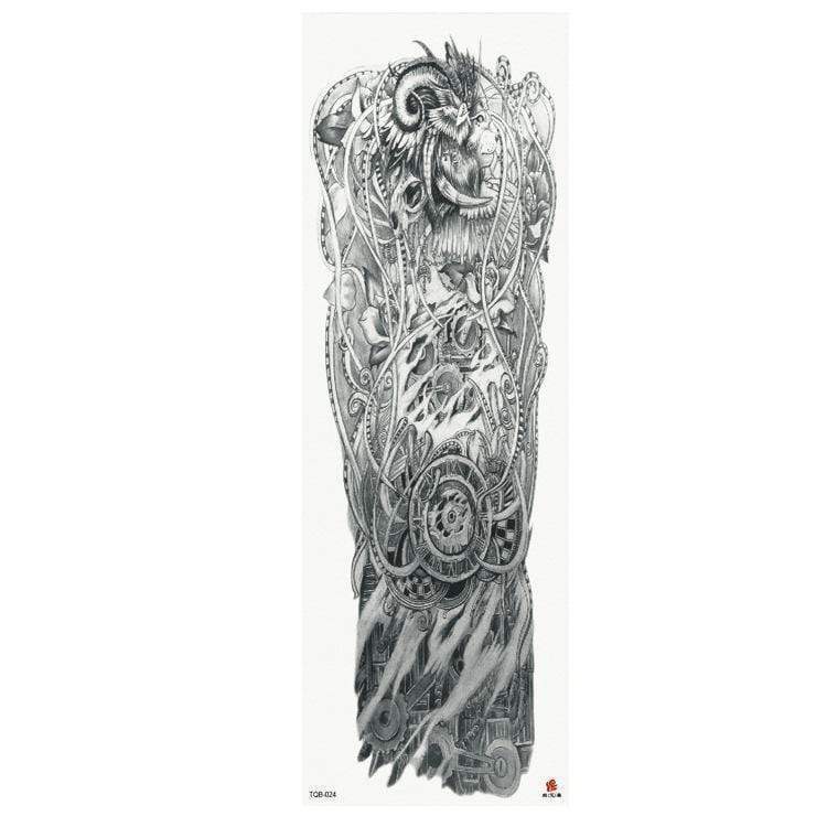 Waterproof Temporary Sleeve Arm Tattoo3