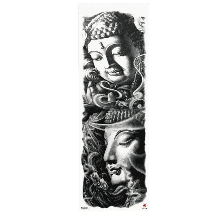 Waterproof Temporary Sleeve Arm Tattoo3