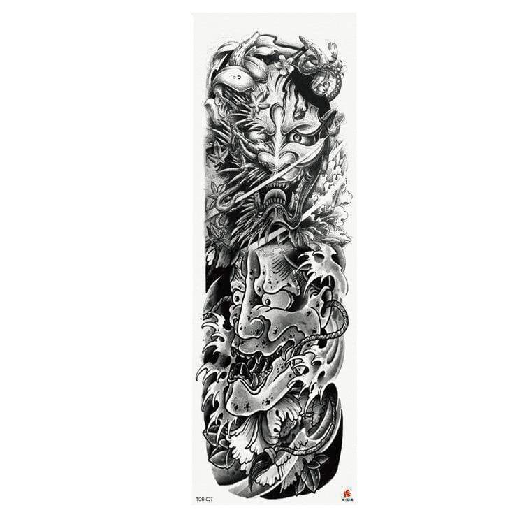 Waterproof Temporary Sleeve Arm Tattoo3
