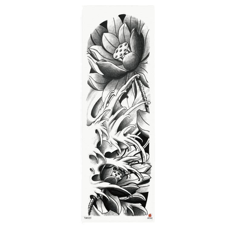 Waterproof Temporary Sleeve Arm Tattoo3
