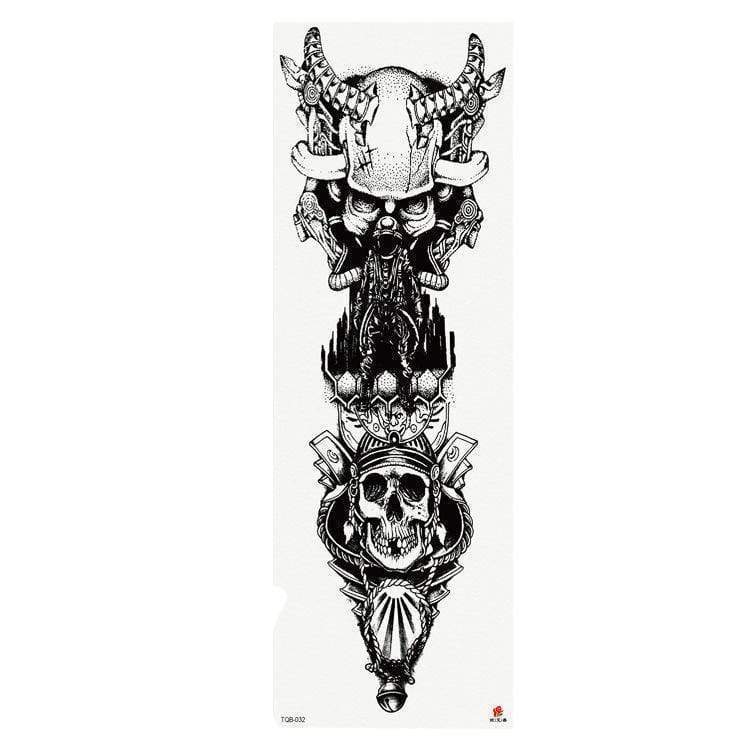 Waterproof Temporary Sleeve Arm Tattoo3