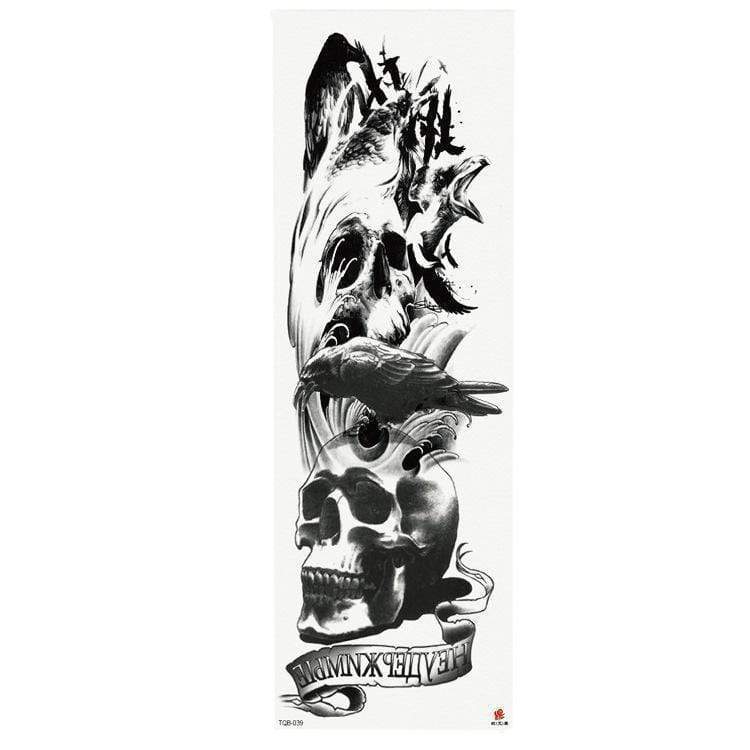 Waterproof Temporary Sleeve Arm Tattoo3