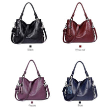 Load image into Gallery viewer, Women Leather  Messenger Handle Tote Shoulder Bags Designer Crossbody