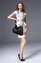 Load image into Gallery viewer, Women Leather  Messenger Handle Tote Shoulder Bags Designer Crossbody
