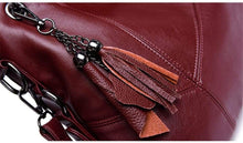 Load image into Gallery viewer, Women Leather  Messenger Handle Tote Shoulder Bags Designer Crossbody