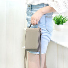 Load image into Gallery viewer, Women Portable Crossbody Wallet
