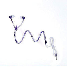 Load image into Gallery viewer, Zipper in Ear Wired Headphones Luminous Earphones Glow In The Dark